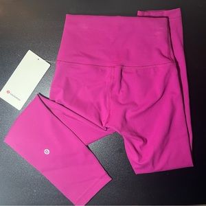 Lululemon NWT
Wunder Train High-Rise Crop 23" in Magenta Purple